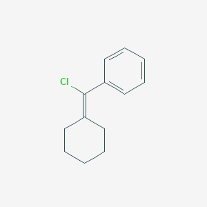 [Chloro(cyclohexylidene)methyl]benzene