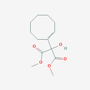 Dimethyl (cyclooct-1-en-1-yl)(hydroxy)propanedioate