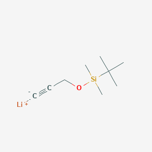 molecular formula C9H17LiOSi B14360745 Agn-PC-0nfmh9 CAS No. 91509-32-9