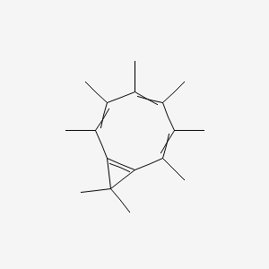 2,3,4,5,6,7,9,9-Octamethylbicyclo[6.1.0]nona-1(8),2,4,6-tetraene