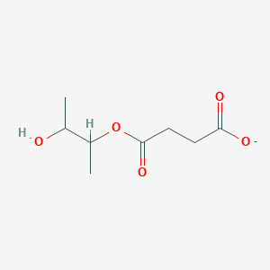 molecular formula C8H13O5- B14360830 4-[(3-Hydroxybutan-2-yl)oxy]-4-oxobutanoate CAS No. 95271-54-8