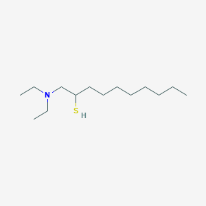 1-(Diethylamino)decane-2-thiol