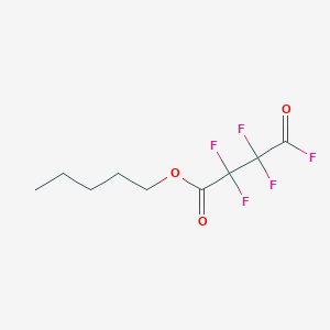 Pentyl 2,2,3,3,4-pentafluoro-4-oxobutanoate