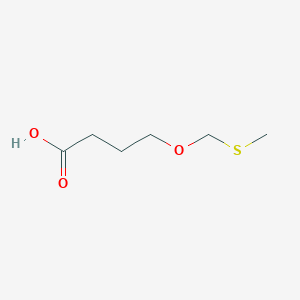 4-[(Methylsulfanyl)methoxy]butanoic acid