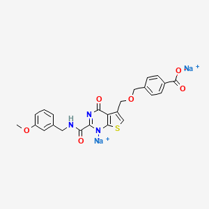 molecular formula C24H19N3Na2O6S B1436100 T 26c disodium salt CAS No. 869298-22-6