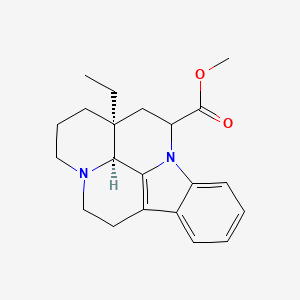 molecular formula C21H26N2O2 B1436113 16,17-Dihydroapovincamine CAS No. 57130-30-0