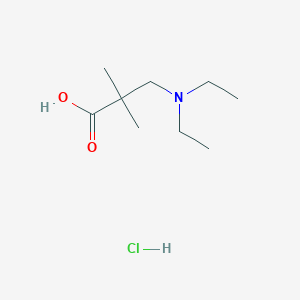 molecular formula C9H20ClNO2 B1436124 3-二乙基氨基-2,2-二甲基丙酸盐酸盐 CAS No. 2203071-74-1