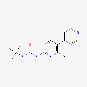 N-tert-Butyl-N'-(2-methyl[3,4'-bipyridin]-6-yl)urea