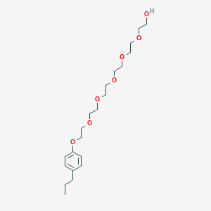 17-(4-Propylphenoxy)-3,6,9,12,15-pentaoxaheptadecan-1-OL