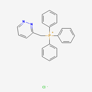 Triphenyl[(pyridazin-3-yl)methyl]phosphanium chloride