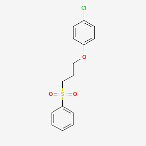 1-[3-(Benzenesulfonyl)propoxy]-4-chlorobenzene