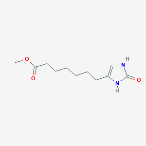 Methyl 7-(2-oxo-2,3-dihydro-1H-imidazol-4-yl)heptanoate