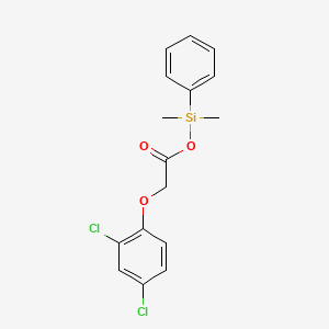 Dimethyl(phenyl)silyl (2,4-dichlorophenoxy)acetate