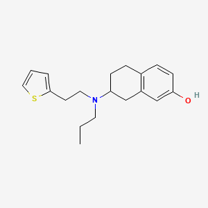 7-[Propyl(2-thiophen-2-ylethyl)amino]-5,6,7,8-tetrahydronaphthalen-2-ol