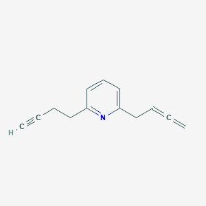 2-(Buta-2,3-dien-1-yl)-6-(but-3-yn-1-yl)pyridine