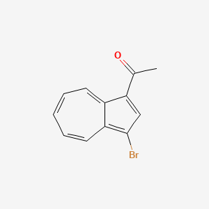 Ethanone, 1-(3-bromo-1-azulenyl)-