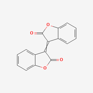 molecular formula C16H8O4 B14361861 3-(2-Oxo-1-benzofuran-3(2H)-ylidene)-1-benzofuran-2(3H)-one CAS No. 94850-69-8