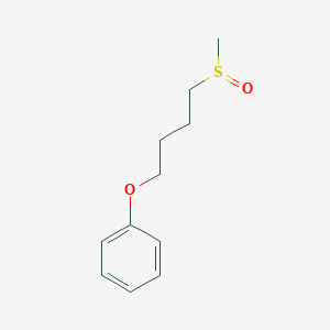 molecular formula C11H16O2S B14361984 [4-(Methanesulfinyl)butoxy]benzene CAS No. 90183-86-1