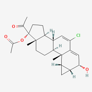 B1436199 3alpha-Hydroxycyproterone acetate CAS No. 167356-55-0