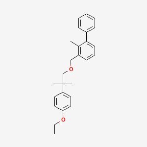 3-{[2-(4-Ethoxyphenyl)-2-methylpropoxy]methyl}-2-methyl-1,1'-biphenyl