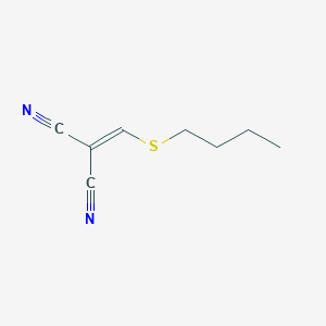 [(Butylsulfanyl)methylidene]propanedinitrile