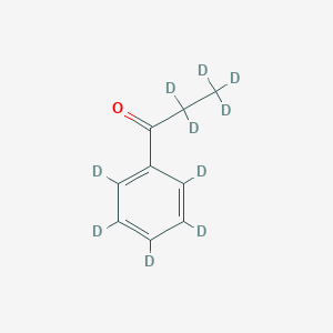 molecular formula C9H10O B1436217 Propiophenone-D10 CAS No. 288400-96-4