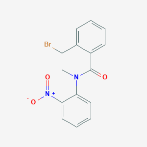 2-(Bromomethyl)-N-methyl-N-(2-nitrophenyl)benzamide