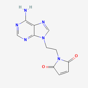 1-[2-(6-Amino-9H-purin-9-yl)ethyl]-1H-pyrrole-2,5-dione