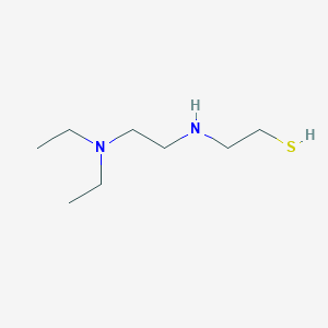 2-{[2-(Diethylamino)ethyl]amino}ethane-1-thiol