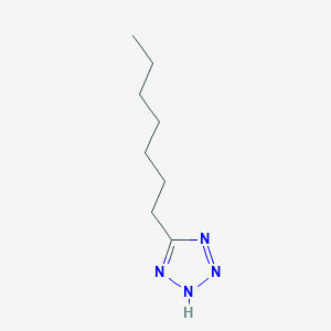 1H-Tetrazole, 5-heptyl-