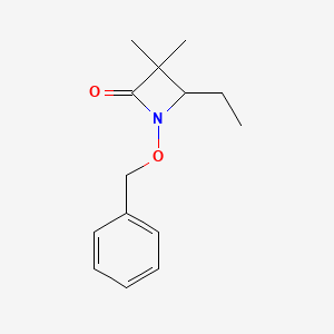 1-(Benzyloxy)-4-ethyl-3,3-dimethylazetidin-2-one