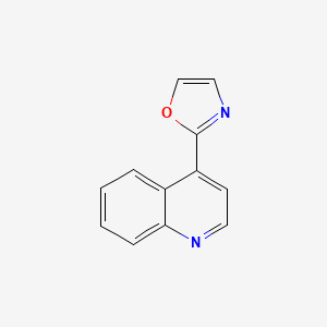 4-(1,3-Oxazol-2-yl)quinoline