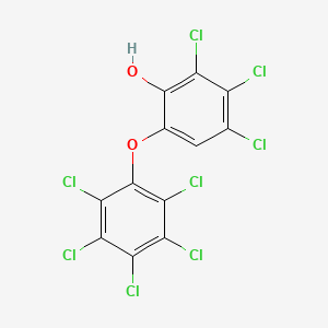 Phenol, 2,3,4-trichloro-6-(2,3,4,5,6-pentachlorophenoxy)-