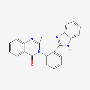 3-[2-(1H-Benzimidazol-2-yl)phenyl]-2-methylquinazolin-4(3H)-one