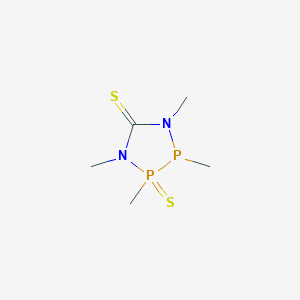 1,2,3,4-Tetramethyl-1,4,2,3lambda~5~-diazadiphospholidine-2,5-dithione