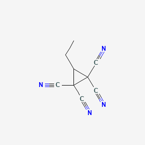 3-Ethylcyclopropane-1,1,2,2-tetracarbonitrile