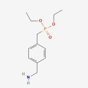 Diethyl {[4-(aminomethyl)phenyl]methyl}phosphonate