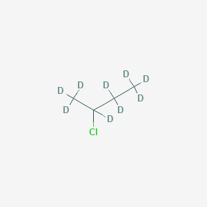molecular formula C4H9Cl B1436281 (+/-)-2-氯丁烷-D9 CAS No. 175540-77-9