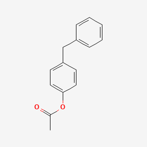 4-Benzylphenyl acetate