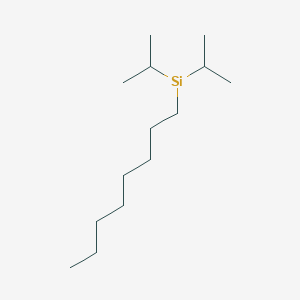 molecular formula C14H31Si B143629 Octyldi(propan-2-yl)silyl CAS No. 129536-19-2