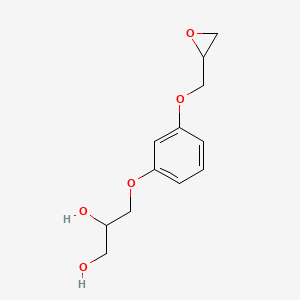 3-{3-[(Oxiran-2-yl)methoxy]phenoxy}propane-1,2-diol