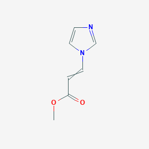 Methyl 3-(1H-imidazol-1-yl)prop-2-enoate