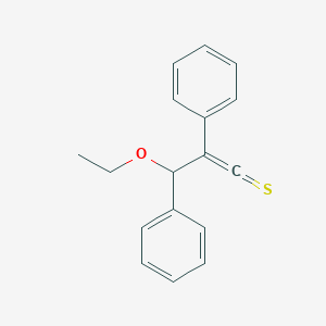 3-Ethoxy-2,3-diphenylprop-1-ene-1-thione