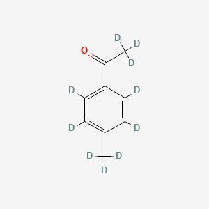 molecular formula C9H10O B1436296 4'-甲基苯乙酮-D10 CAS No. 358730-83-3