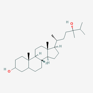 molecular formula C28H50O2 B143630 Ergostan-3,24-diol CAS No. 137038-14-3