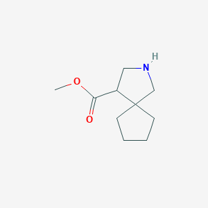 B1436301 Methyl 2-azaspiro[4.4]nonane-4-carboxylate CAS No. 1598075-54-7