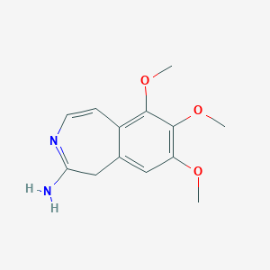 6,7,8-Trimethoxy-1H-3-benzazepin-2-amine