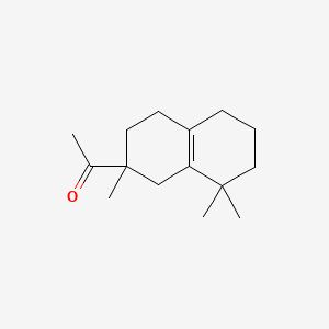 1-(1,2,3,4,5,6,7,8-Octahydro-2,8,8-trimethyl-2-naphthyl)ethan-1-one