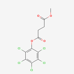 Methyl pentachlorophenyl butanedioate