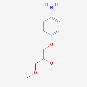 Benzenamine, 4-(2,3-dimethoxypropoxy)-